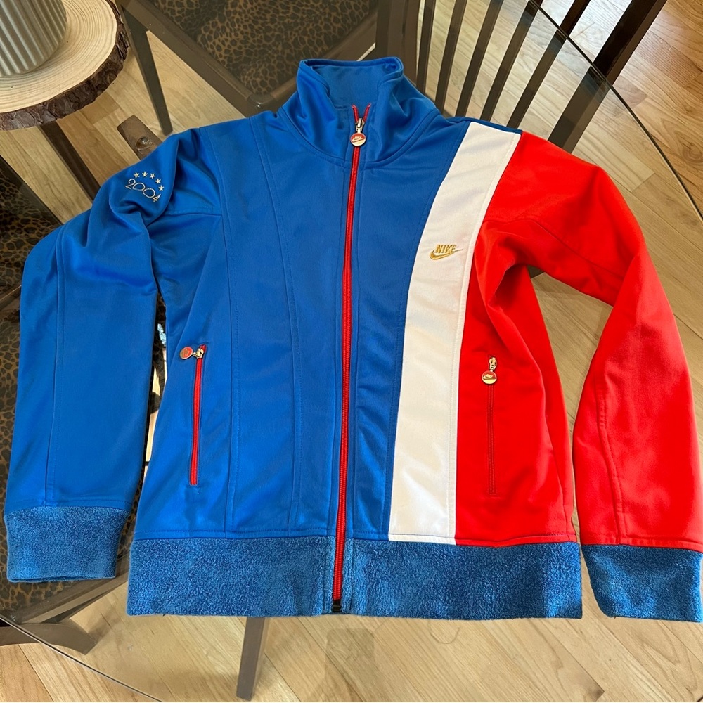 Retro vintage Nike 2004 Olympics USA track jacket